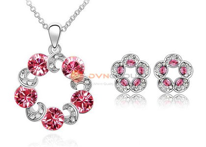 Rhodium Plated | Fashion Pendant Sets